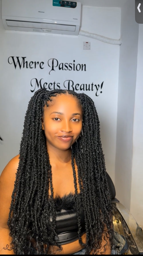 Arya Handmade Locs - Black