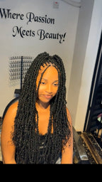 Arya Handmade Locs - Black