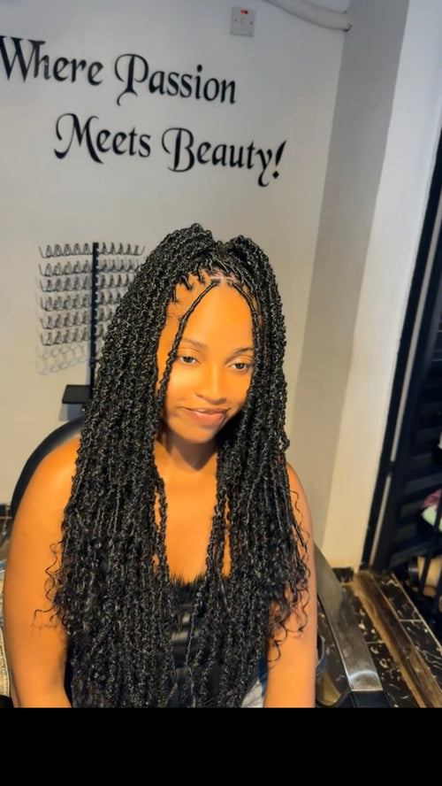 Arya Handmade Locs - Black