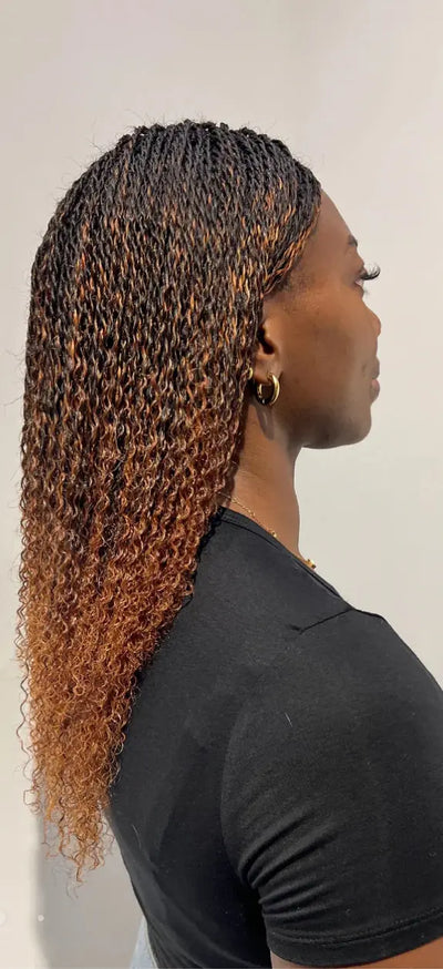Kinky Curly Bulky Human Hair - 2/30
