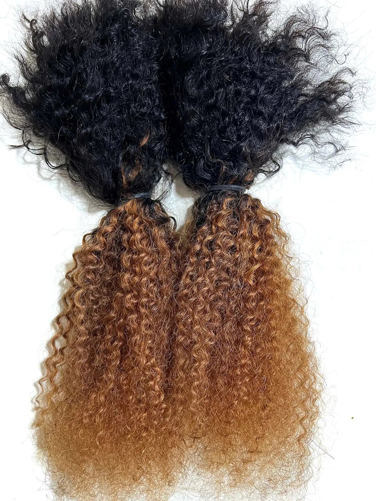 Kinky Curly Bulky Human Hair - 2/30